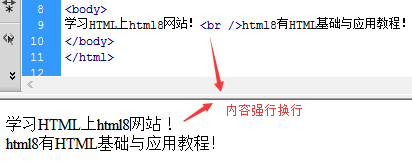 br 标签元素教程