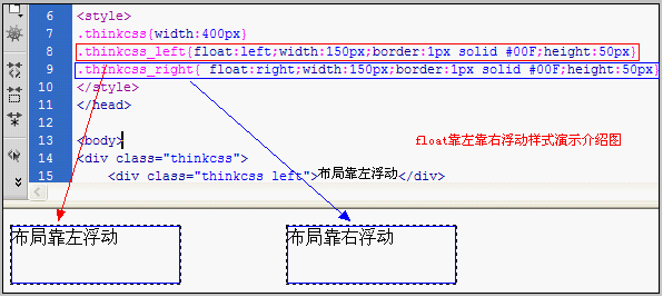 float css浮动用法应用案例截图