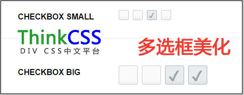 html多选复选框美化效果截图