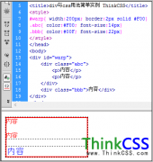 css+div中div是什么