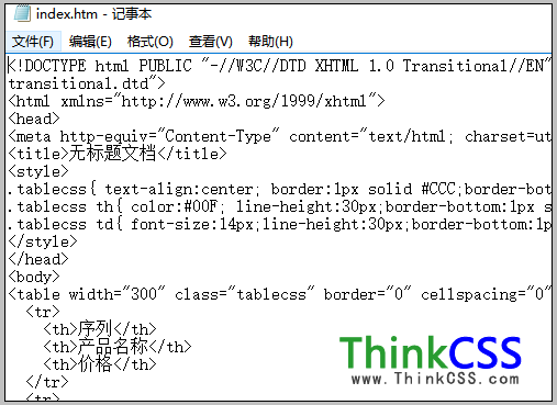 记事本打开HTML