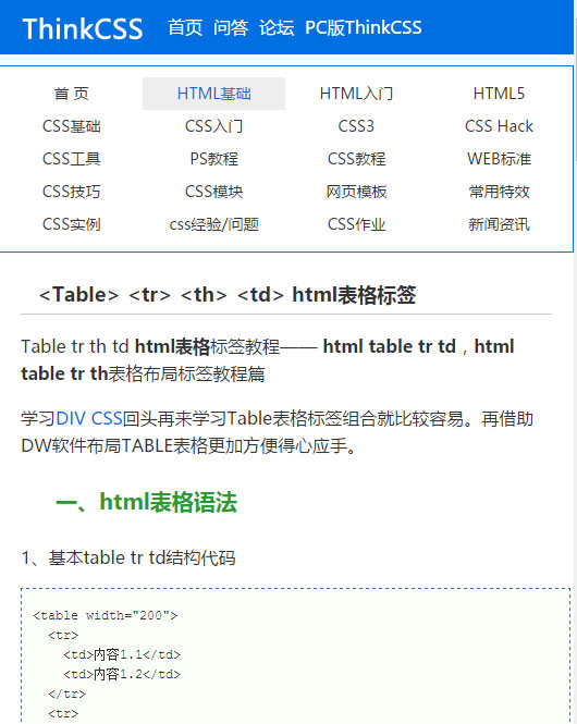 文章页面模板截图